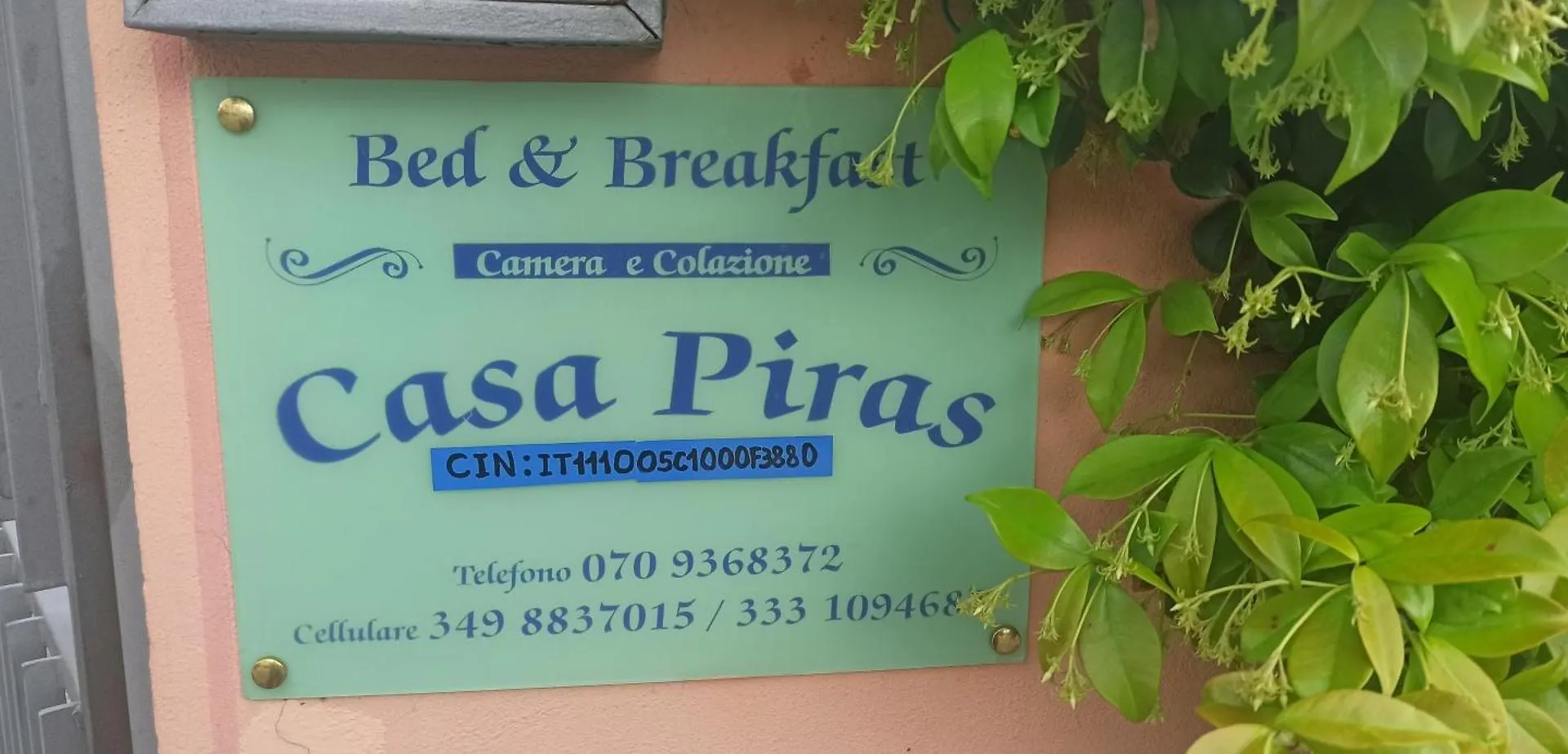 B&B Casa Piras Iun3880 Barumini Italy